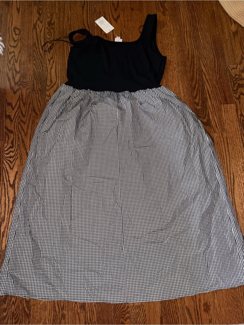 a new day checkered maxi dress w/ pockets! - Picture 3 of 3